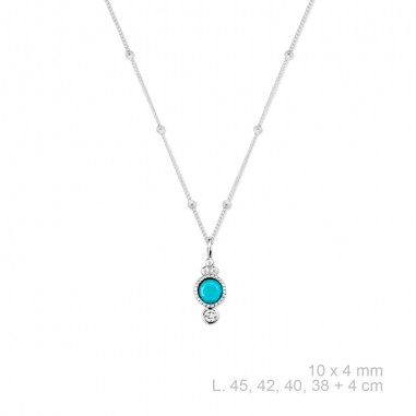 Gargantilla Destello Azul