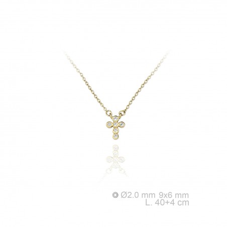 Silver Necklaces with Cubic Zirconium