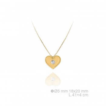 Gargantilla Corazón Zir....