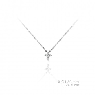 Silver Necklaces with Cubic Zirconium