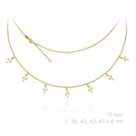 Silver Necklaces with Cubic Zirconium