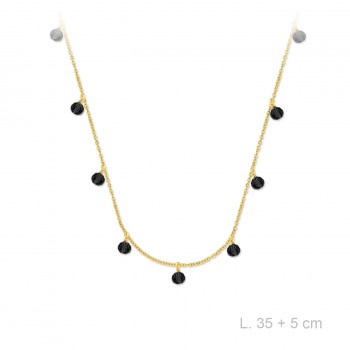 Gargantilla Choker Bolitas...