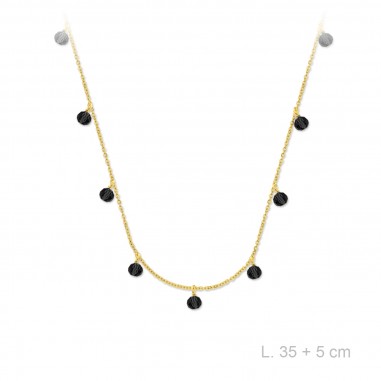 Silver Necklaces with Cubic Zirconium 