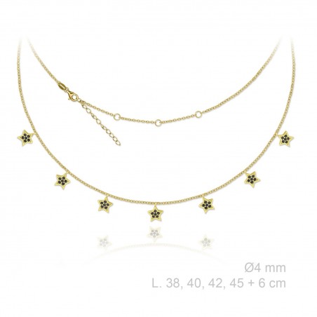 Gargantilha em Prata Esterlina