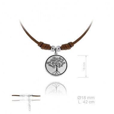 Gargantilhas Prata lisa