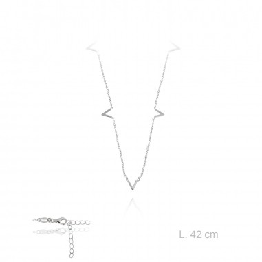 Gargantilla  de plata