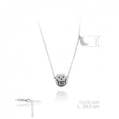 Sautoirs Argent lisse