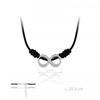 Sautoirs Argent lisse