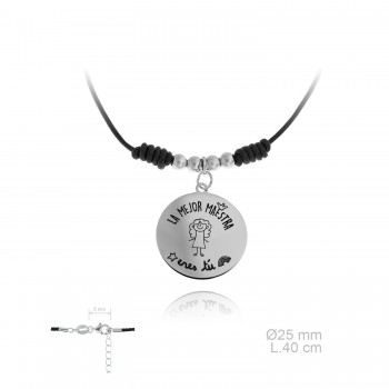 Gargantilla Maestra Cuero 