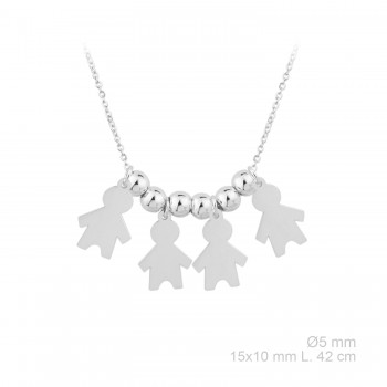 Gargantilha em Prata Esterlina