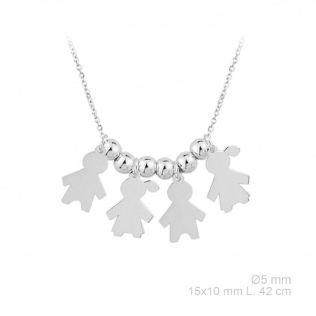 Gargantilha em Prata Esterlina