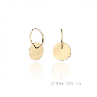 Boucles d'oreilles en Argent