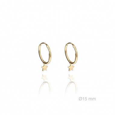 Boucles d'oreilles en Argent