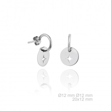 Boucles d'oreilles en Argent