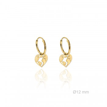 Boucles d'oreilles en Argent