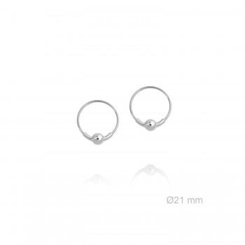 Boucles d'oreilles en Argent