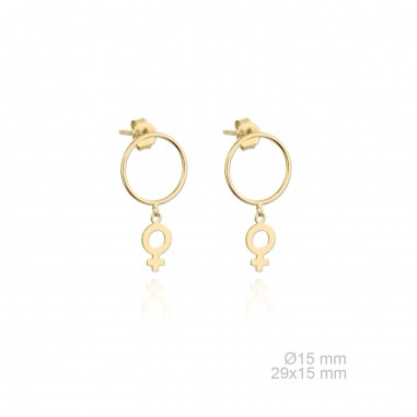 Boucles d'oreilles en Argent