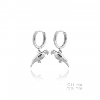 Pendientes Aro ANIMALS Loro