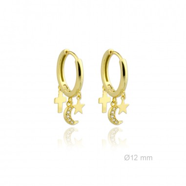 Earrings Sterling silver