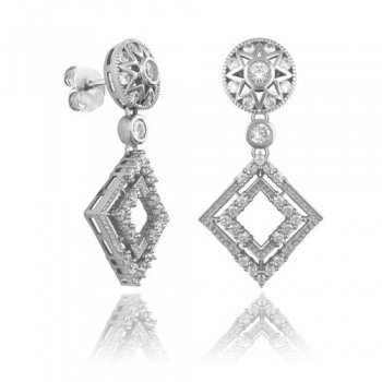 Boucles d'oreilles Zircons
