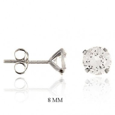 Pendientes circ. 8mm