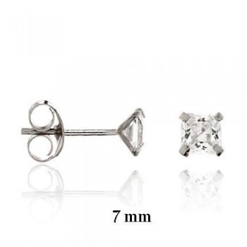 Pendientes Circonitas 7mm