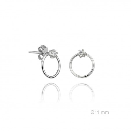 Pendientes Karma circ única 