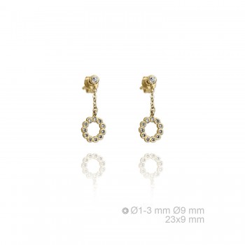 Boucles d'oreilles en Argent