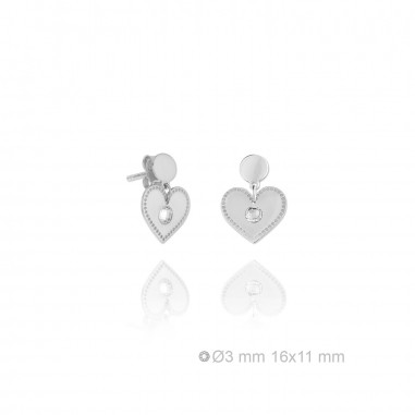 Boucles d'oreilles en Argent