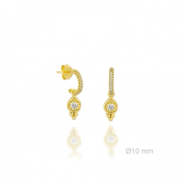 Boucles d'oreilles en Argent