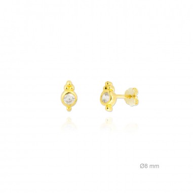 Boucles d'oreilles en Argent