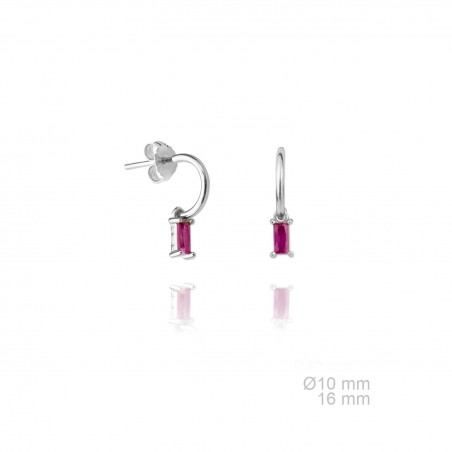 Boucles d'oreilles en Argent
