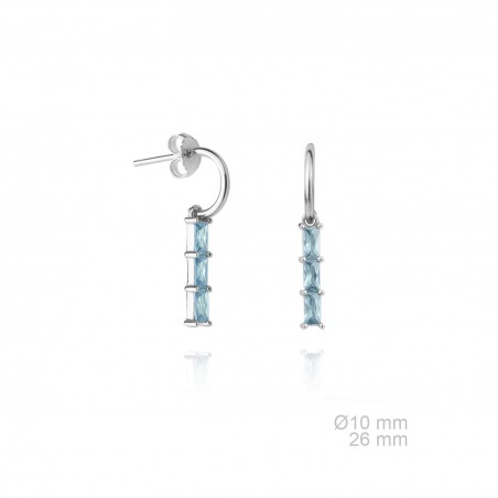 Boucles d'oreilles en Argent