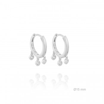 Boucles d'oreilles en Argent