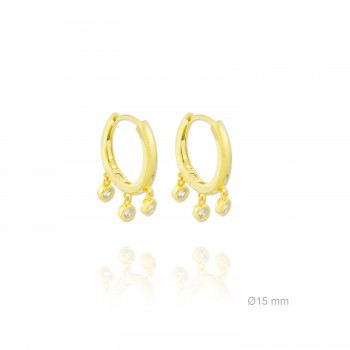 Boucles d'oreilles en Argent