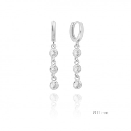 Boucles d'oreilles en Argent