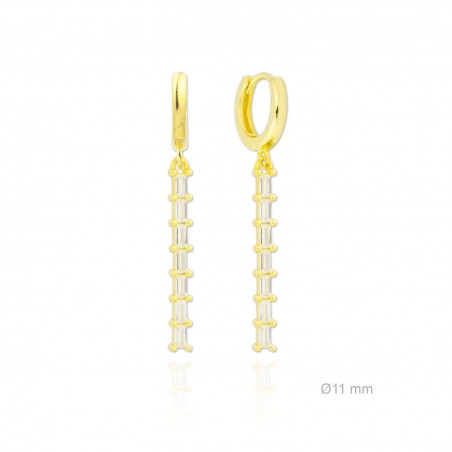 Boucles d'oreilles en Argent