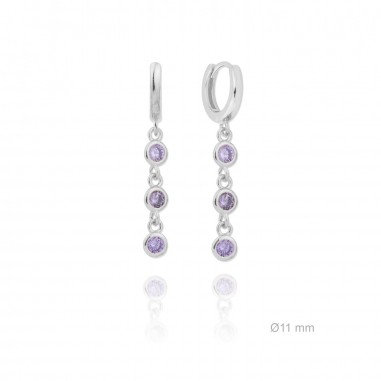Boucles d'oreilles en Argent