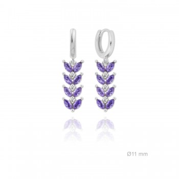 Boucles d'oreilles en Argent