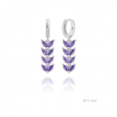 Boucles d'oreilles en Argent