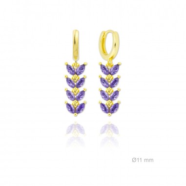 Boucles d'oreilles en Argent