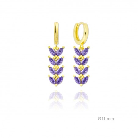 Boucles d'oreilles en Argent