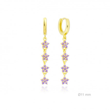 Boucles d'oreilles en Argent