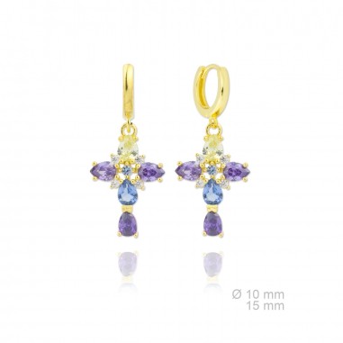 Boucles d'oreilles en Argent