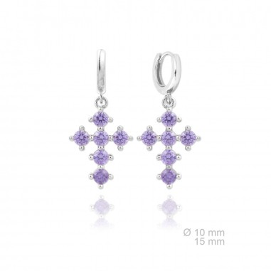 Boucles d'oreilles en Argent