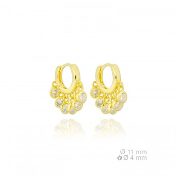 Pendientes de Plata de Ley...