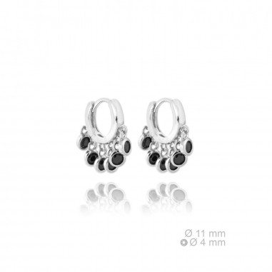 Boucles d'oreilles en Argent
