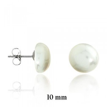 Pendientes Perla Concha...