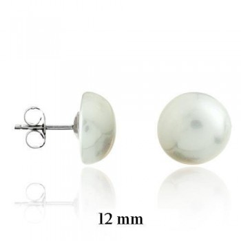 Boucles d'oreilles Perle/Gemme