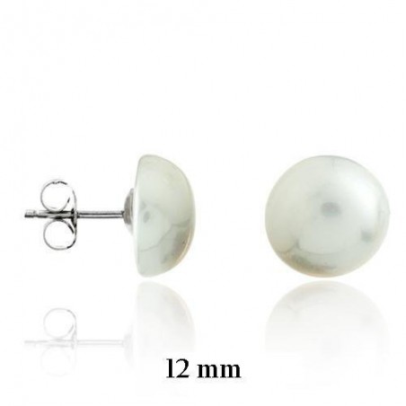 Boucles d'oreilles Perle/Gemme